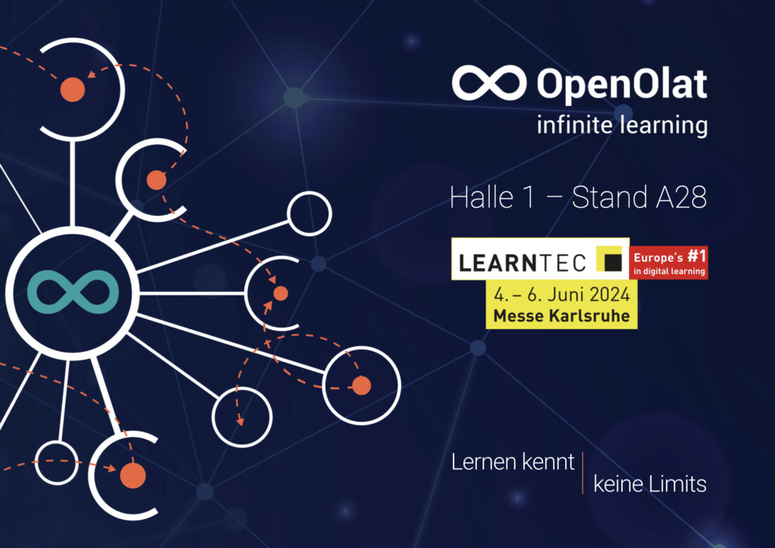 OpenOlat an der Learntec 2024: Halle 1, Stand A28